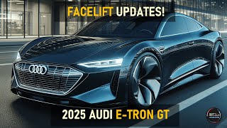 NEW 2025 AUDI E-TRON GT: FACELIFT SPIED