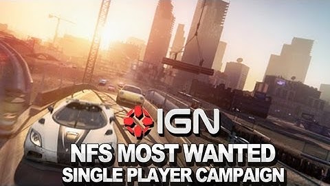 NFS Most Wanted: Single Player Campaign with Commentary