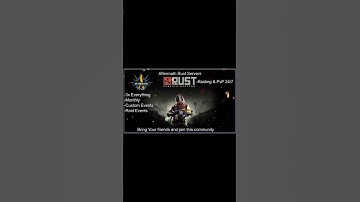 AfterMath Rust Servers #rust #rustconsole #pvp #3x #customevents #rustserver #community #gaming