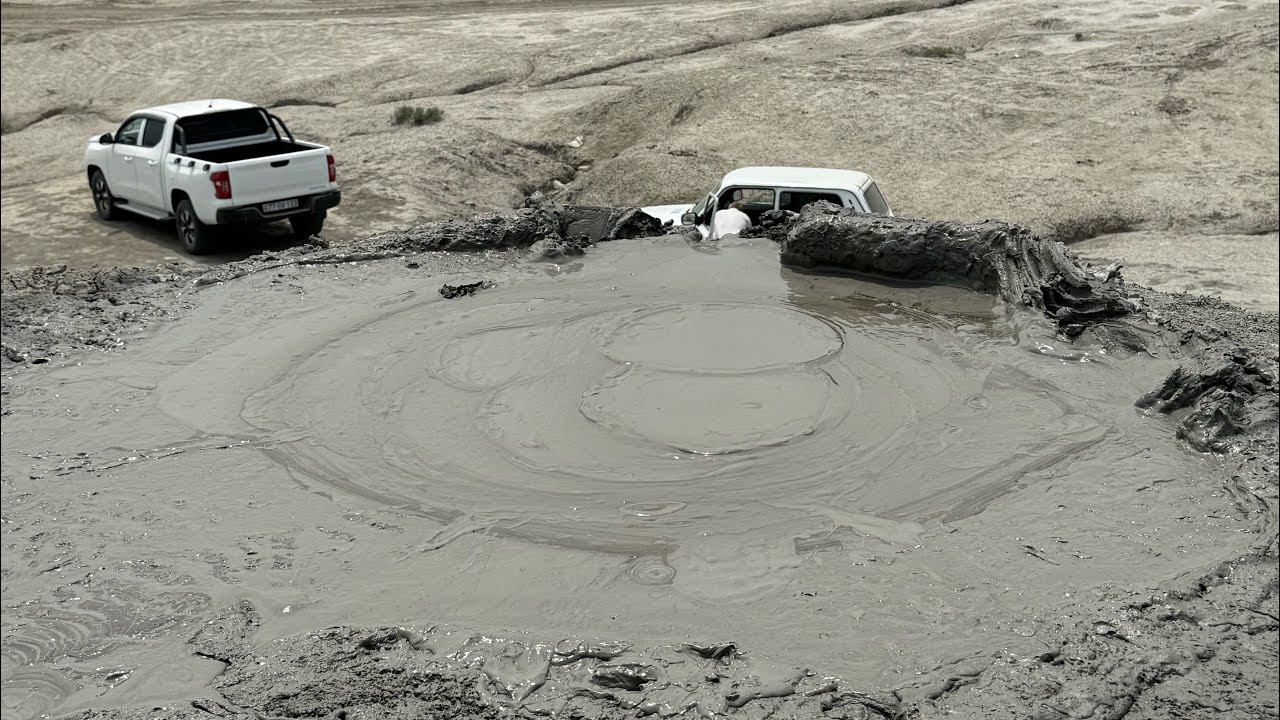 Baku's Bubbling Earth: Exploring Azerbaijan's Mud Volcanoes