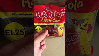 Haribo Happy Cola,#yummy#gummy #jelly #viral #youtubeshorts
