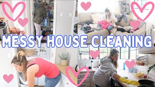 CLEAN, DECLUTTER, AND TIDY WITH ME 🏠✨ MY HOUSE IS A WRECK!