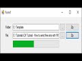 C# Tutorial - Zip file & Zip folder | FoxLearn