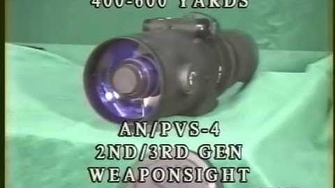 AN/PVS-4 Product Video