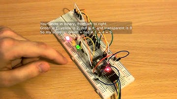 AVR Simple memory game