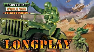 Army Men: World War - Final Front - Gameplay Longplay Walkthrough Full Game Playthrough (PS1)