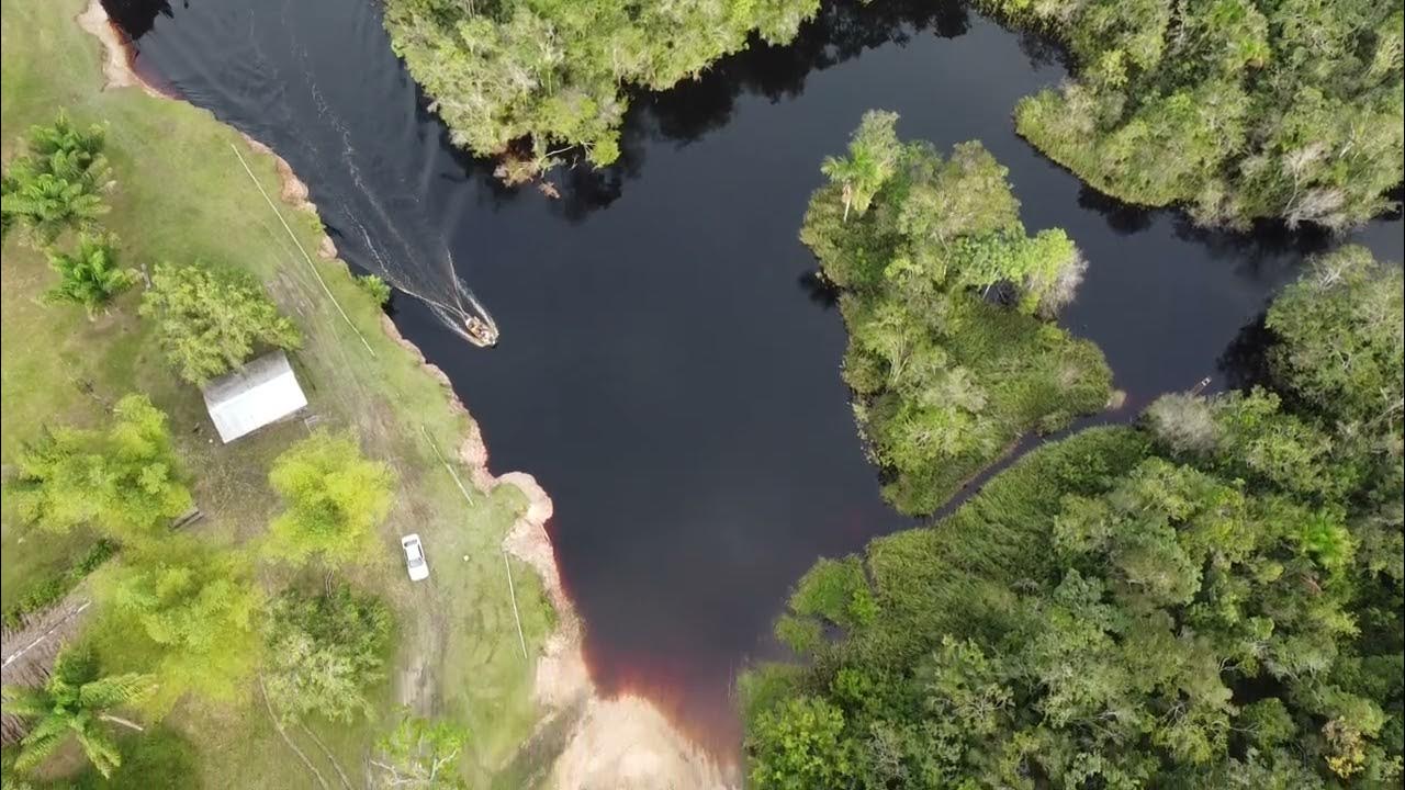 St. Cuthbert's Mission (River Landing) Guyana Drone Footage (HD