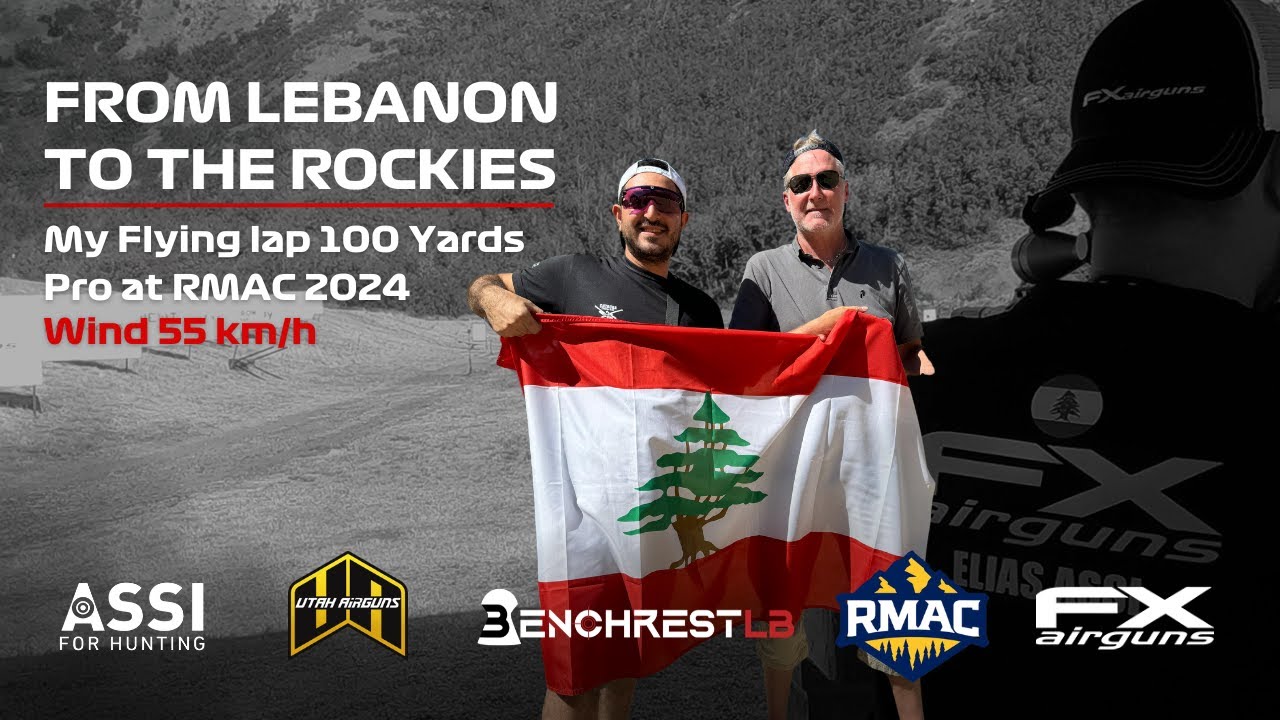 From Lebanon to the Rockies , my Flying 100 Yards RMAC 2024