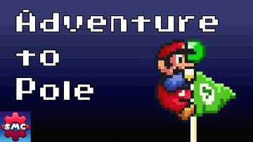 Adventure to Pole | Super Mario Construct