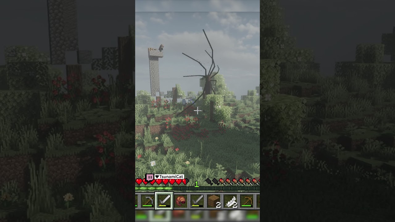 I HATE SPIDERS IN MINECRAFT