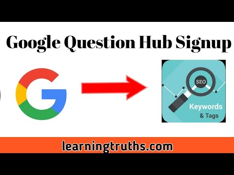 Google Question Hub Signup