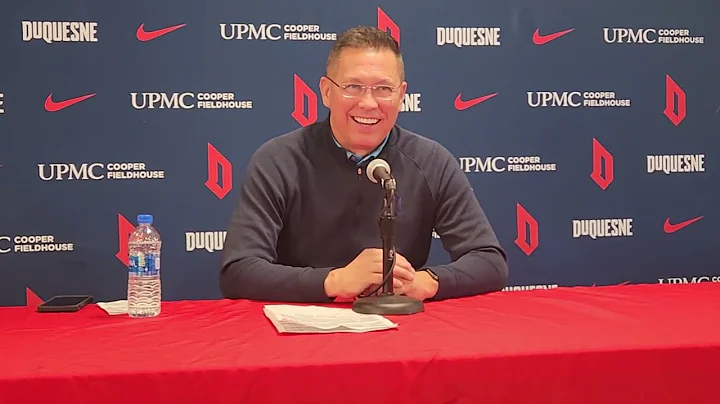 Duq WBB Coach Dan Burt 12/1/22