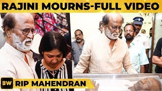 FULL VIDEO: Rajini Pays Last Respect to Dir. Mahendran