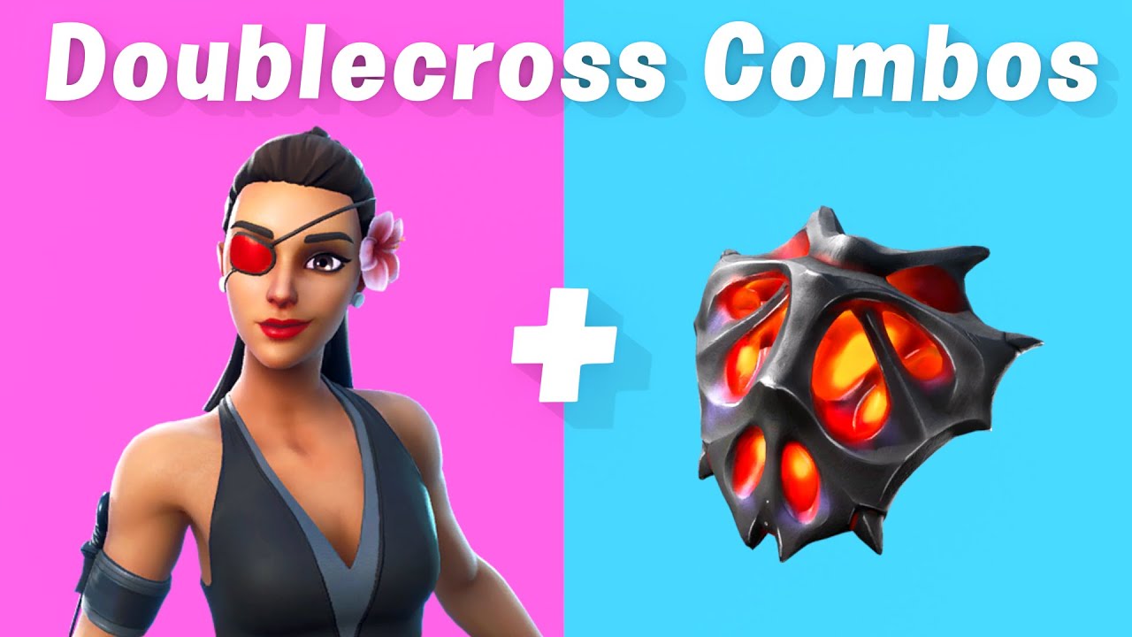 doublecross skin, doublecross skin fortnite, doublecross gameplay, doub...