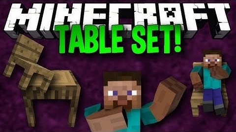 Minecraft: Mod Showcase | TABLE SET!