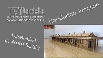 Llandudno Junction Station Building - 4mm Scale / OO Gauge - Laser Cut