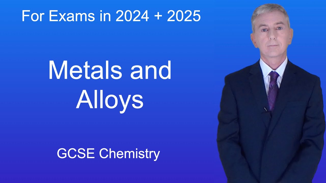 GCSE Chemistry Revision "Metals and Alloys" - YouTube