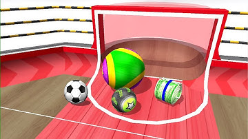 Going Balls - Football Level Gameplay Android, iOS #332