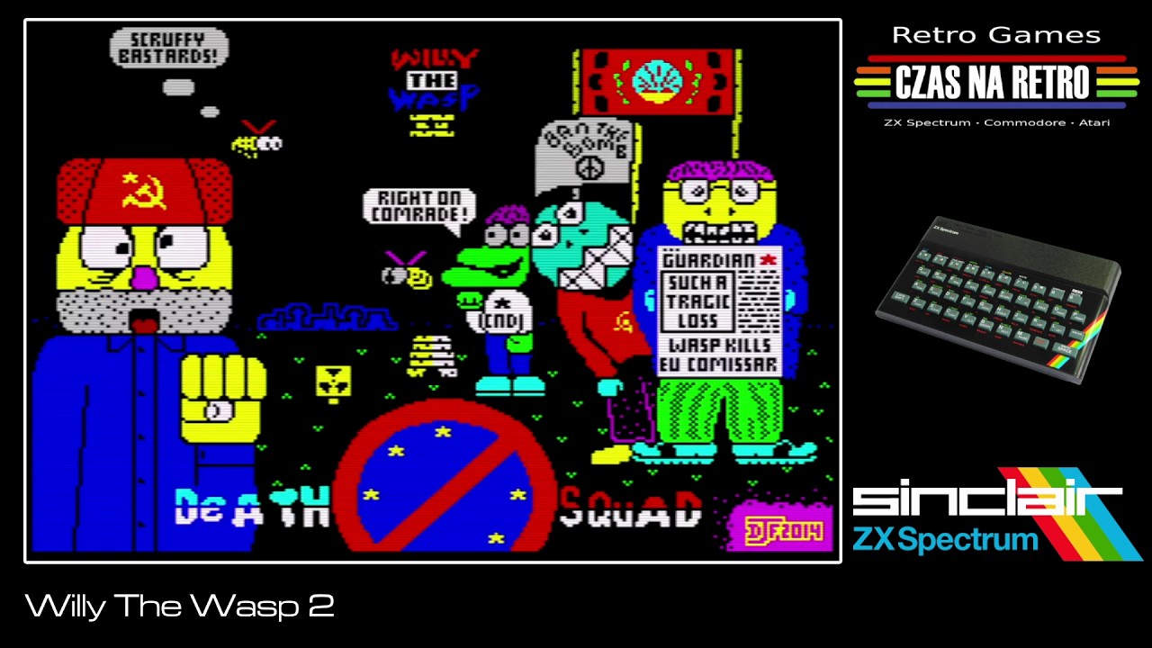 Willy The Wasp 2 (2014) - ZX Spectrum - YouTube
