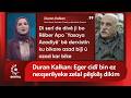 Duran Kalkan: Eger cidî bin ez nexşerêyeke zelal pêşkêş dikim