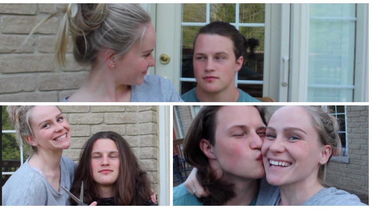 CUTTING MY BOYFRIEND'S HAIR
