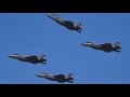 2020.3.12 三沢基地 F-35A×4 ミッシングマンフォーメーション