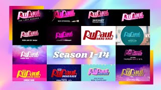 RuPaul's Drag Race Teasers From Season 1-14