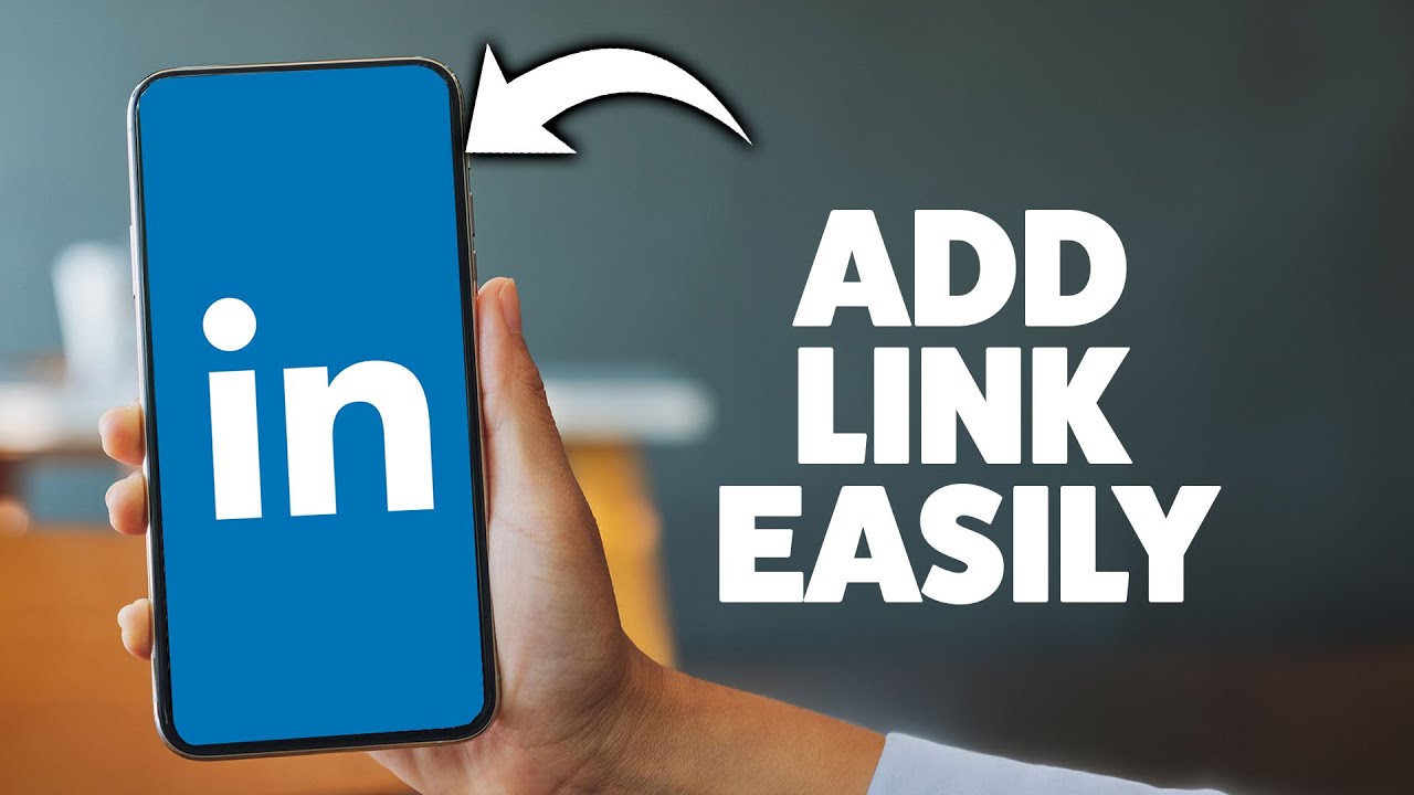 How To Add Link To Linkedin Profile 2026 (iPhone & Android) - YouTube