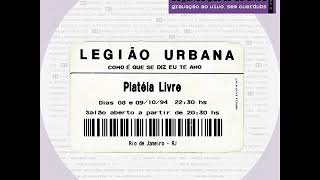 Video voorbeeld van "Legião Urbana - Giz (ao vivo)"