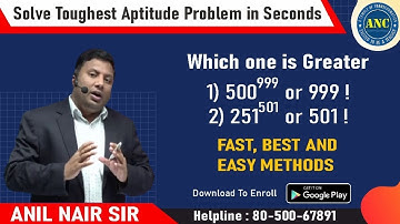 Toughest Question solved in Anil Nair