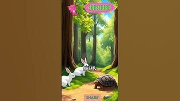 "The Great Race: How the Slow Turtle Beat the Fast Rabbit!" #feedshorts #ytshorts #shorts