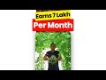 7 lakhsmonth  is earned by hydroponic farming shorts