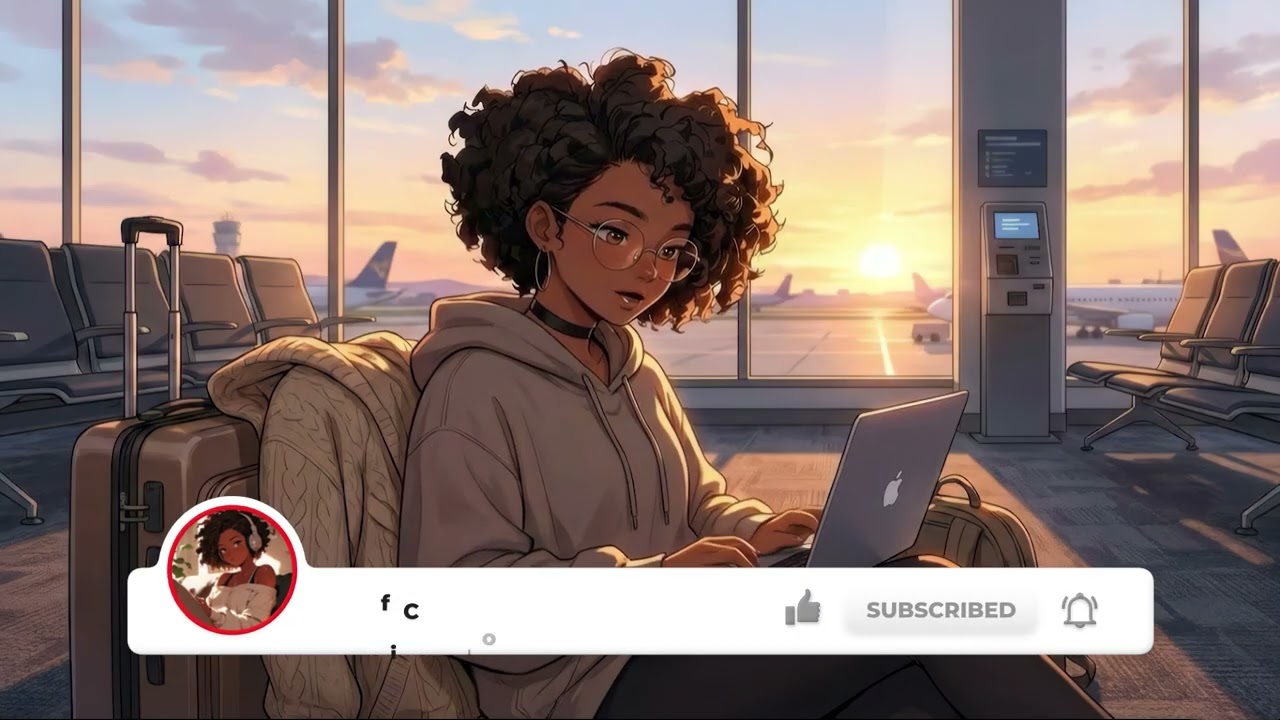 Departure Gate Lofi – Sunrise Travel for Deep Focus | 
