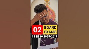 CBSE Class 10 board Exams Twice A Year From 2026?? #abhisheksir #cbseclass10 #class102026