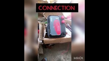 Satron Energizer connection for beginner
