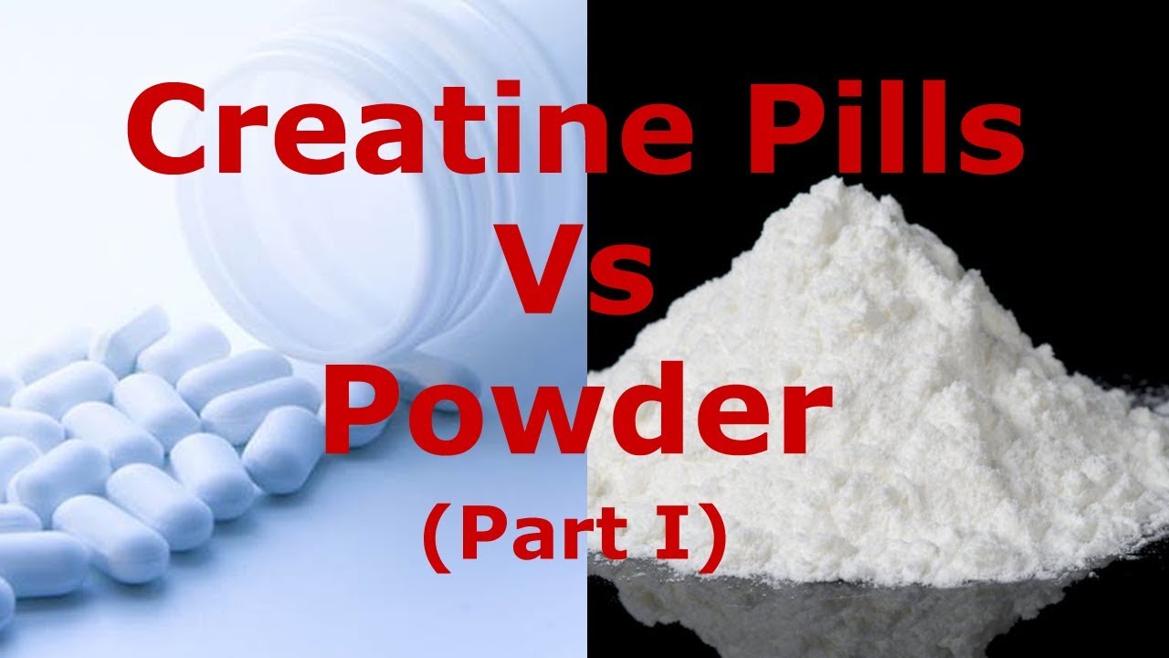 What's better creatine powder or capsule