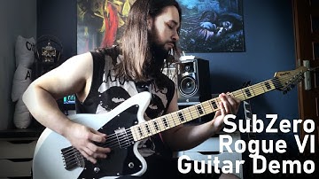 SubZero Rogue VI - guitar demo (original djent song)