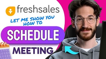How to SCHEDULE A MEETING in Freshsales (Step by Step) 2025