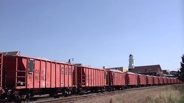 CSX 8737 West in Hi Def at Charlottesville,VA on 9/21/10