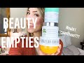 BEAUTY EMPTIES | Drunk Elephant, Sol De Janeiro, Paulas Choice, Farmacy