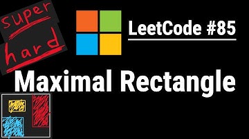 Maximal Rectangle - LeetCode #85 with Python, JavaScript, Java and C++