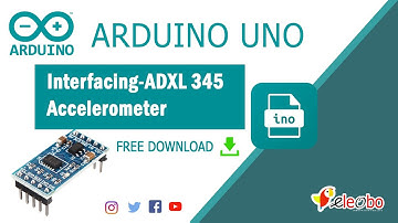 How to interface Arduino uno with adxl345/accelerometer and servo motor sg90