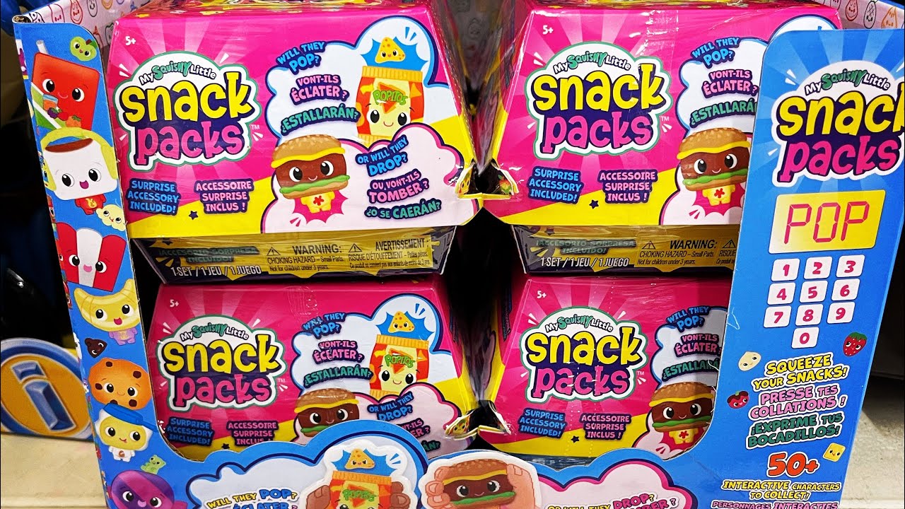 My Squishy Littles - Snack Pack Multipack from the My Squishy