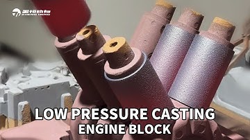 low pressure casting engine block