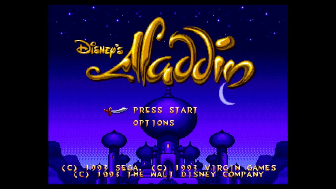 Md アラジン 実況なし メガドライブ 7p 60fps 4 3 Disney S Aladdin Megadrive Genesis レトロフリーク Youtube