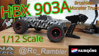 HAIBOXING 1/12 Brushless Monster Truck Review (HBX 903A)