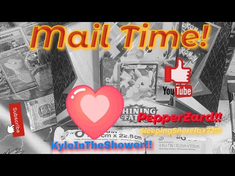 *The Best* Mail Time With @sleepingsnorelax72, PepperZard and @KyleInTheShower! Fantastic Humans!!