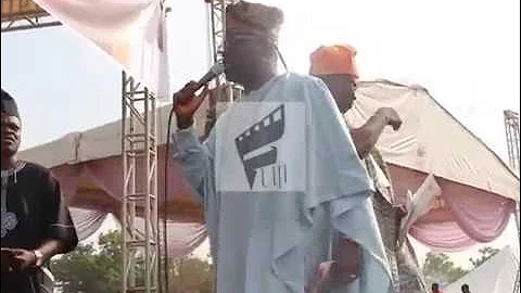 ADEWALE AYUBA PERFORMING FOR NEW ARE ONA KAKANFO PLS SUBSCRIBE TO FUJI TV NIGERIA