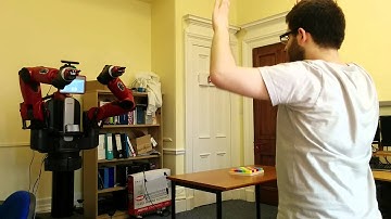 Baxter Research Robot: Mimicry using Kinect