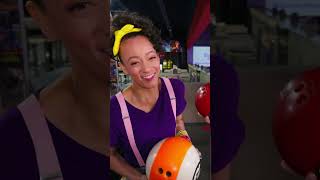 Blippi and Meekah Go Bowling and Learn Colors! #shorts #blippi
